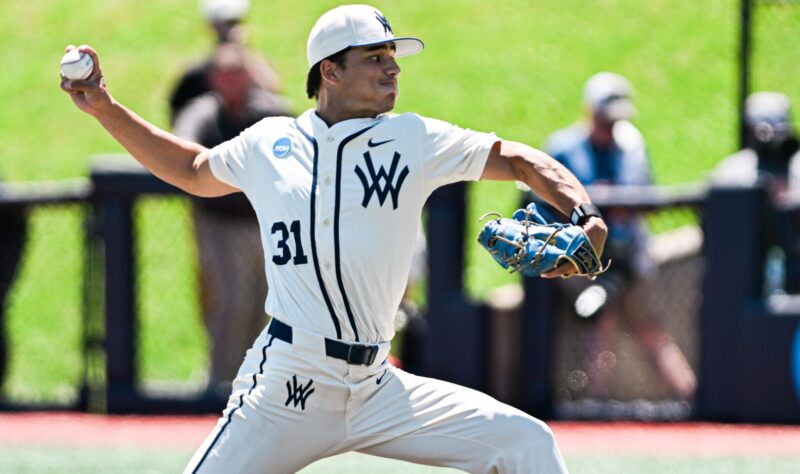 Dawson Montesa Pitches 7 Innings To Send WVU Baseball To Regional Final, Beating Wake Forest